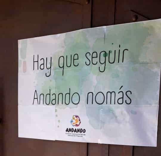 Encuentro colectivo para seguir andando